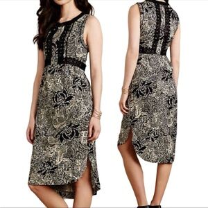 Holding Horses Women’s SZ 6 sleeveless midi Bohemian  Boho-Chic Whimsigoth dress